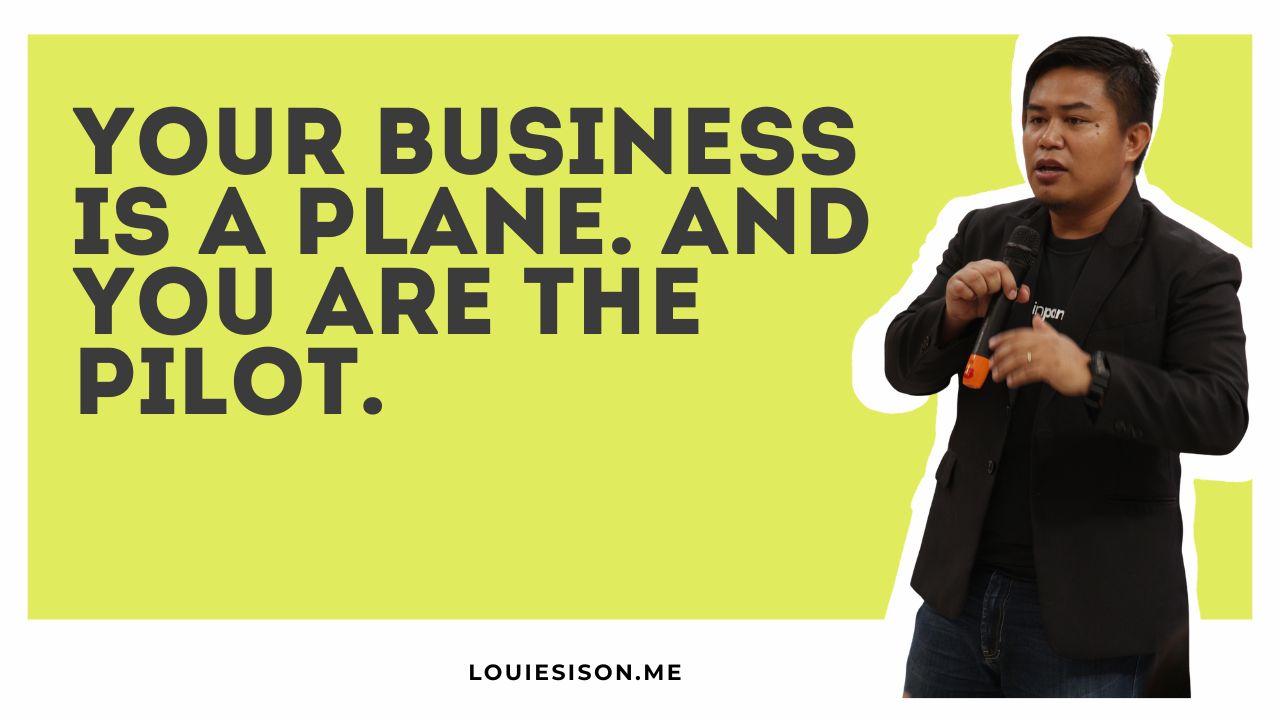 Your Business Is a Plane. And You Are the Pilot.