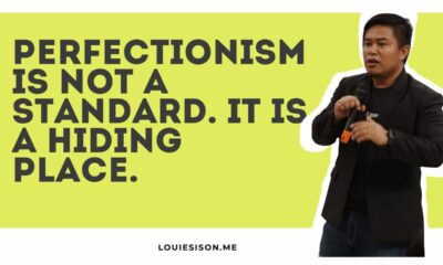 Perfectionism Is Not a Standard. It Is a Hiding Place.