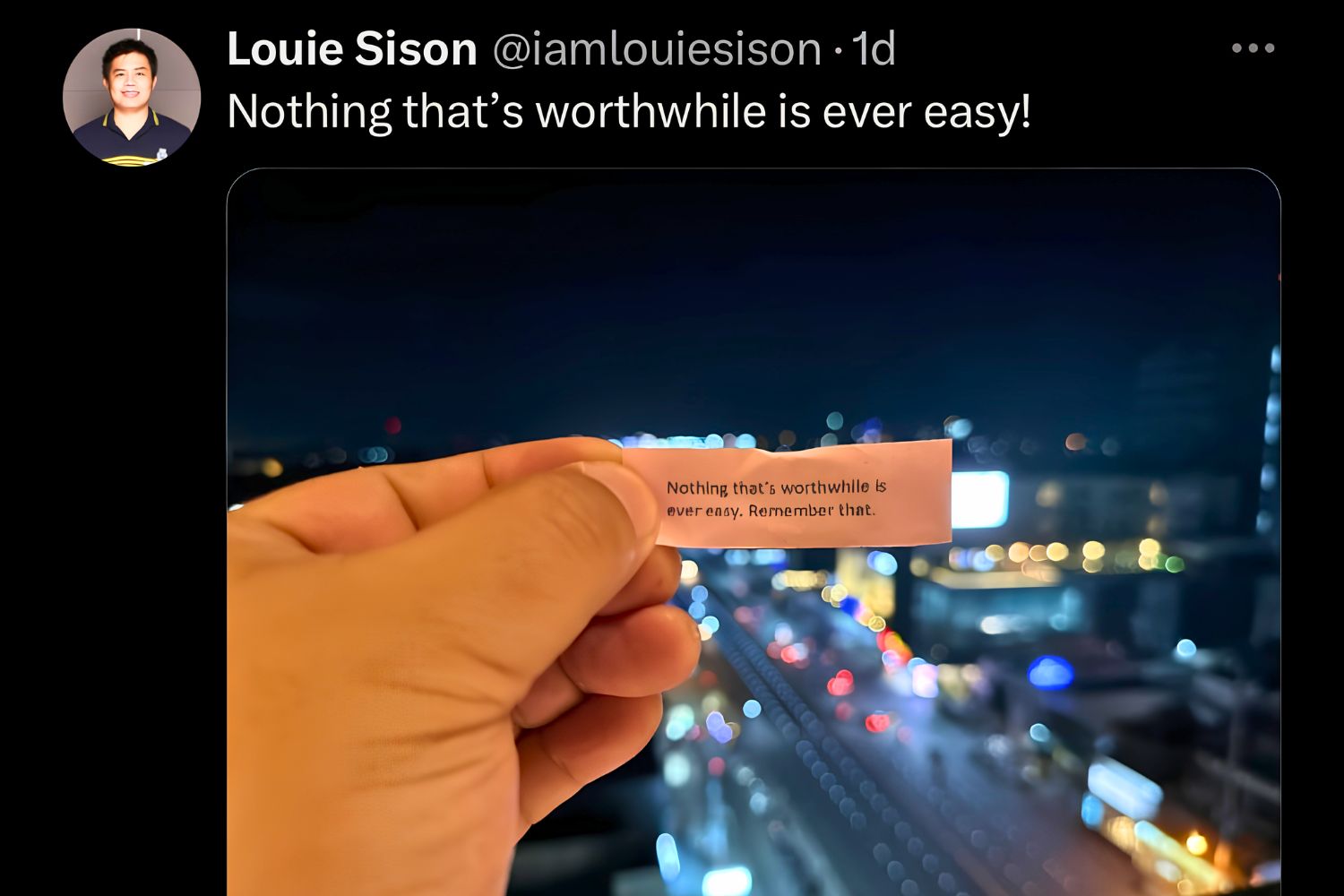Louie Sison shares an honest personal brand inventory for content creators in the Philippines